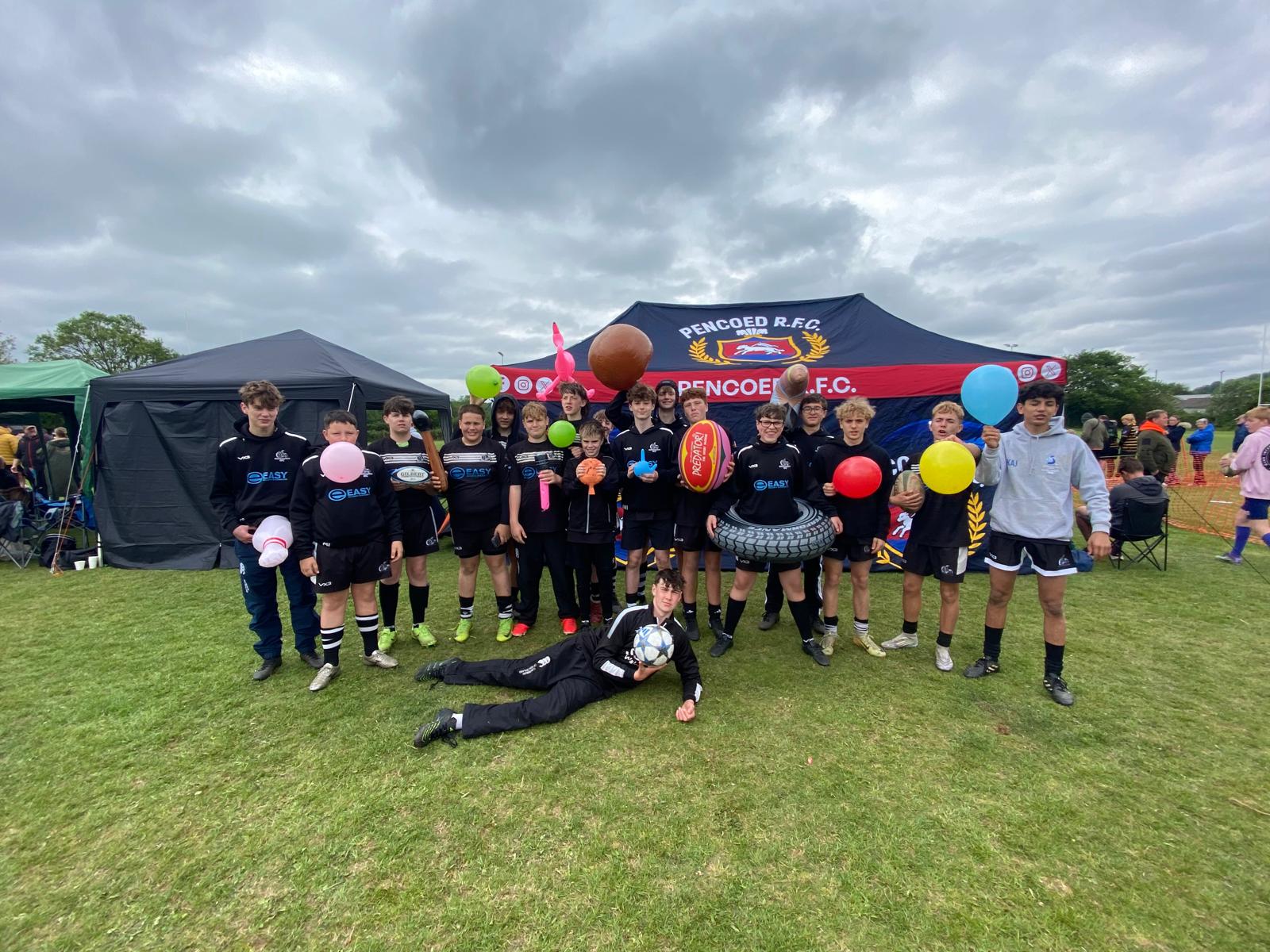Pencoed Festival — Whitchurch U14s arrive