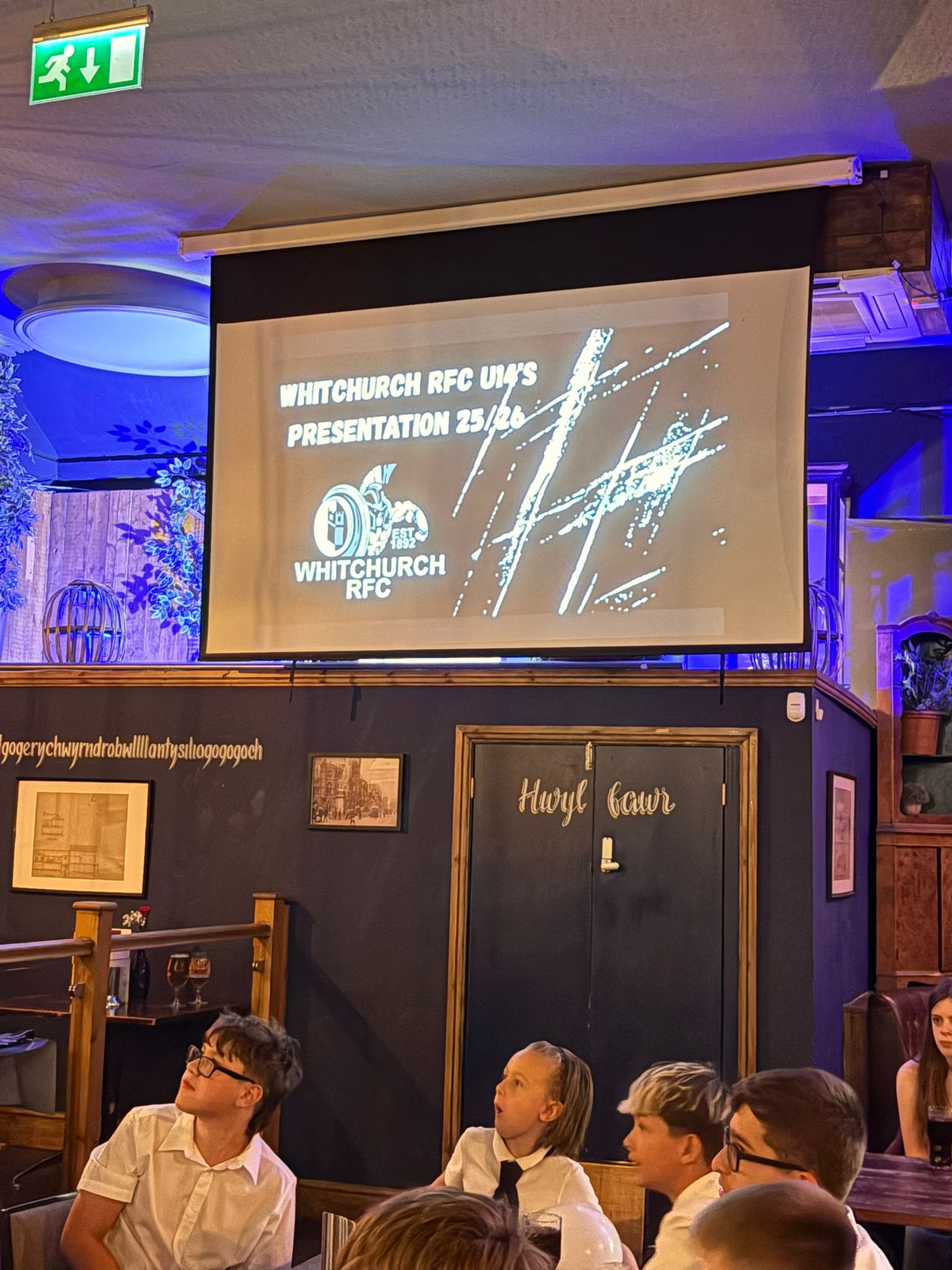 Presentation evening