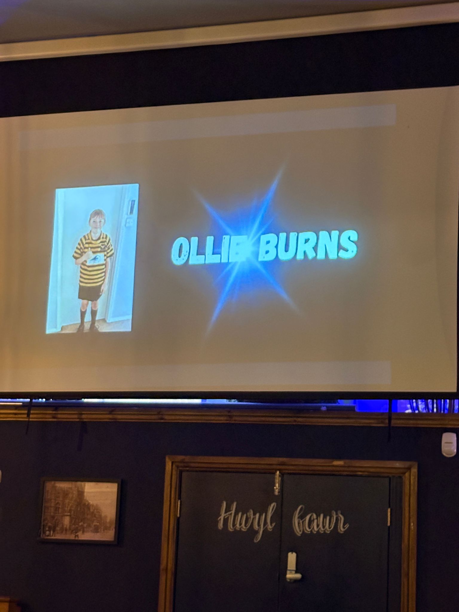 Presentation evening