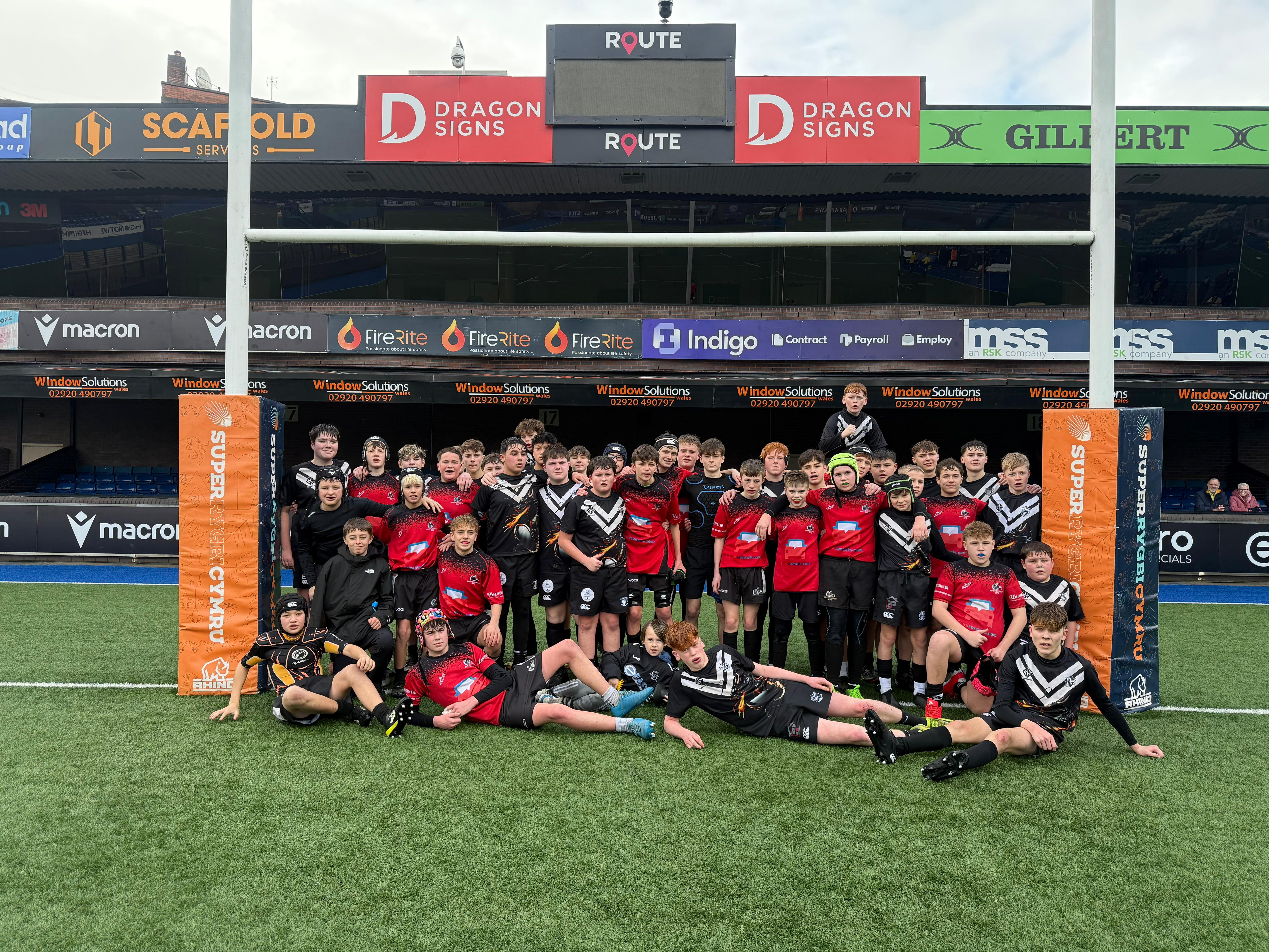 Whitchurch U14s at Cardiff Arms Park